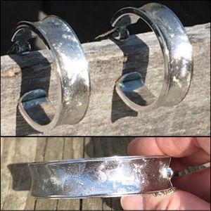 - Vintage Sarah Coventry Silver Swirl Bracelet Set! EUC!